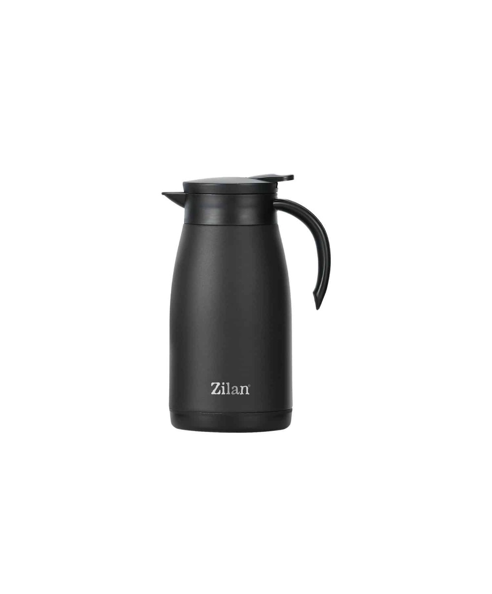 Termos tip ceainic ZILAN, capacitate 1L, negru / ZLN 0767