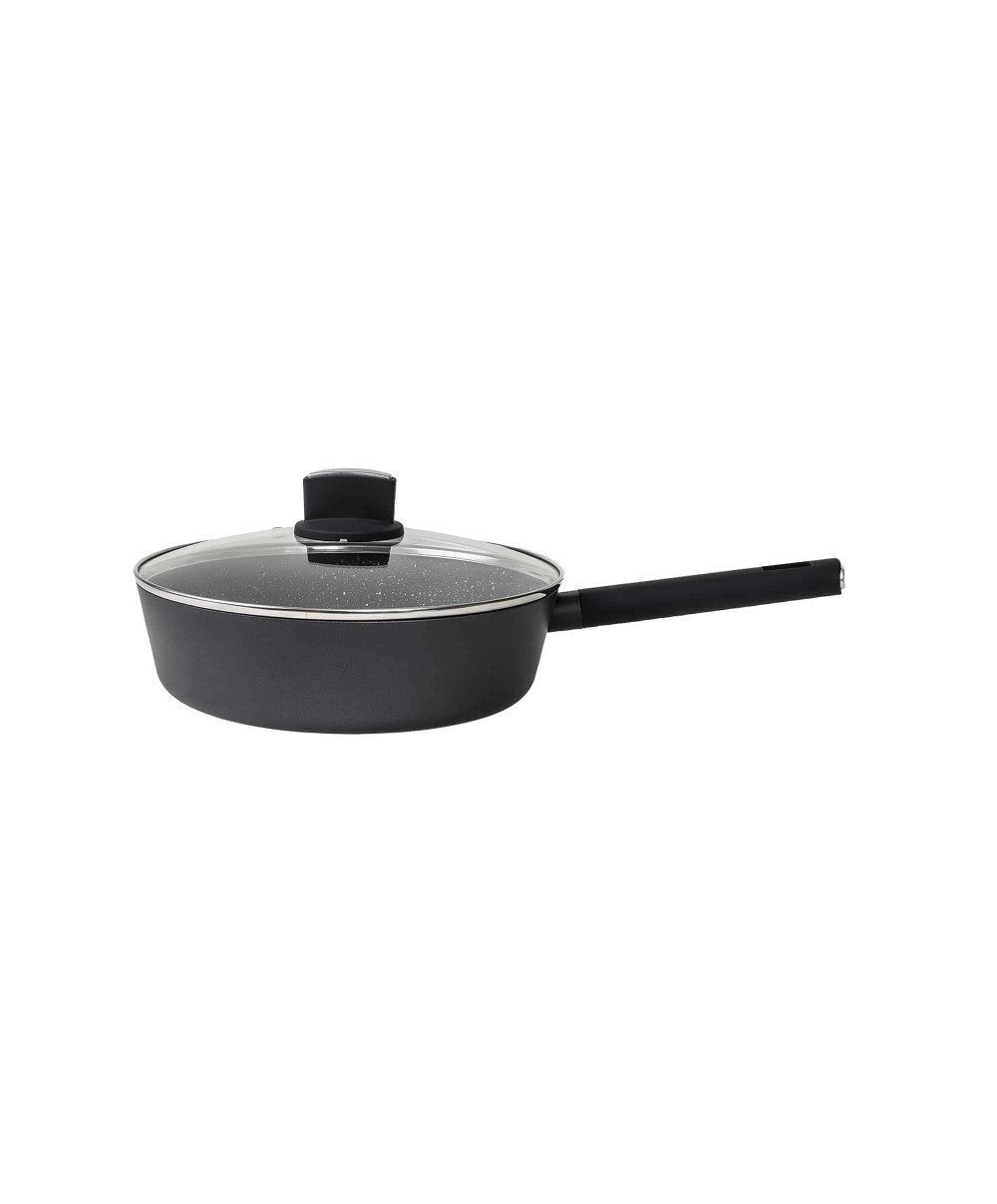Tigaie adanca din aluminiu cu capac, 26cm / ZLN 0881