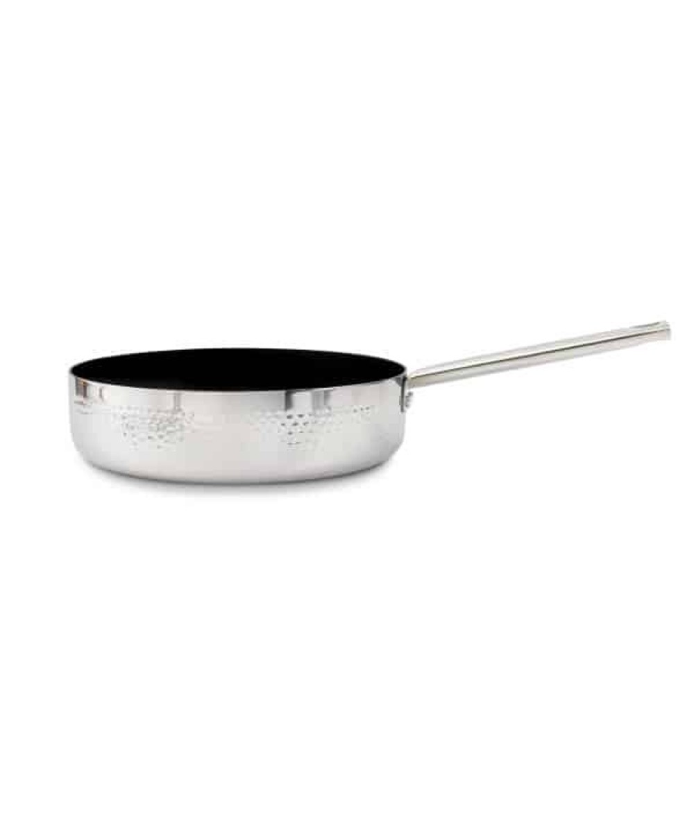 Tigaie inalta din otel inoxidabil, capacitate 1.5L, diametru 24cm ZILAN / ZLN 1337
