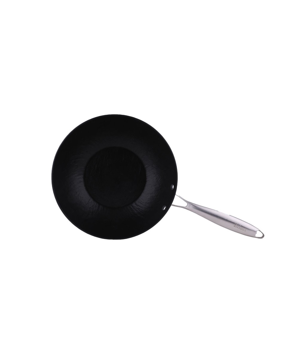 Tigaie wok ZILAN din ceramica, antiaderenta, diametru 28cm / ZLN 0934