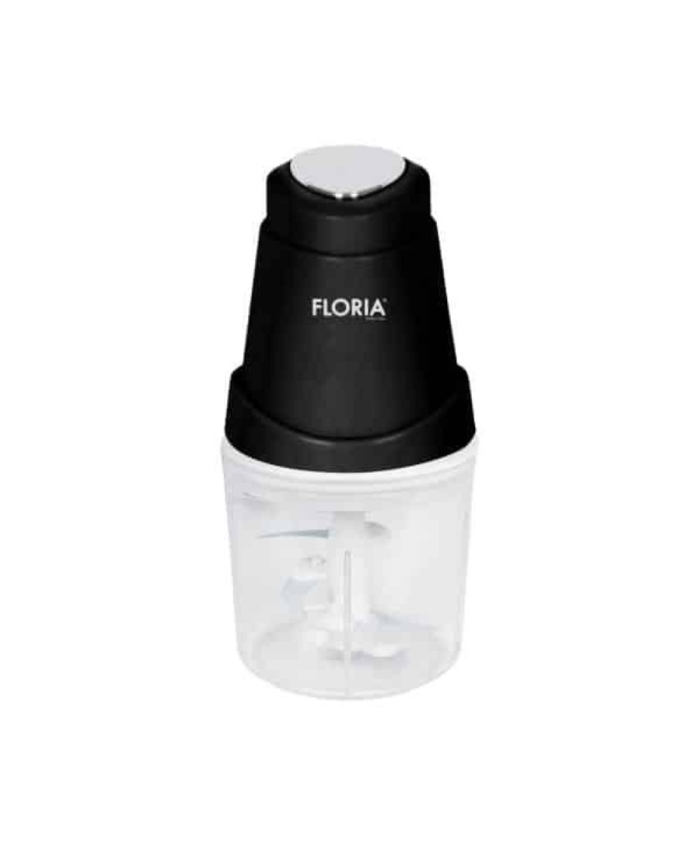 Tocator legume-fructe (mini chopper), putere 250W, capacitate vas 600 ml, cutit din otel inoxidabil Floria / ZLN2570