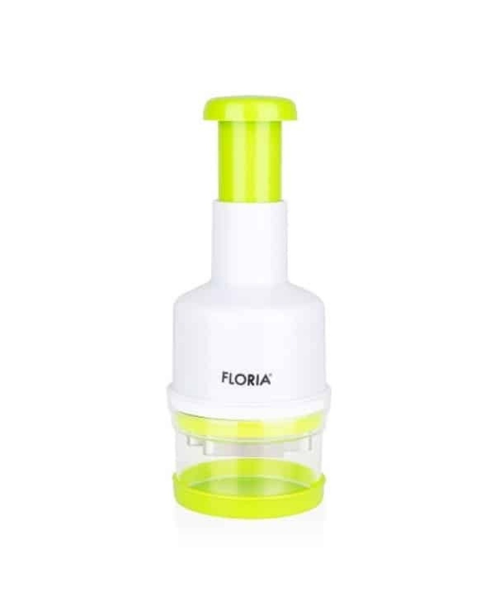 Tocator manual pentru ceapa, 23x9cm, alb-verde / ZLN 2614