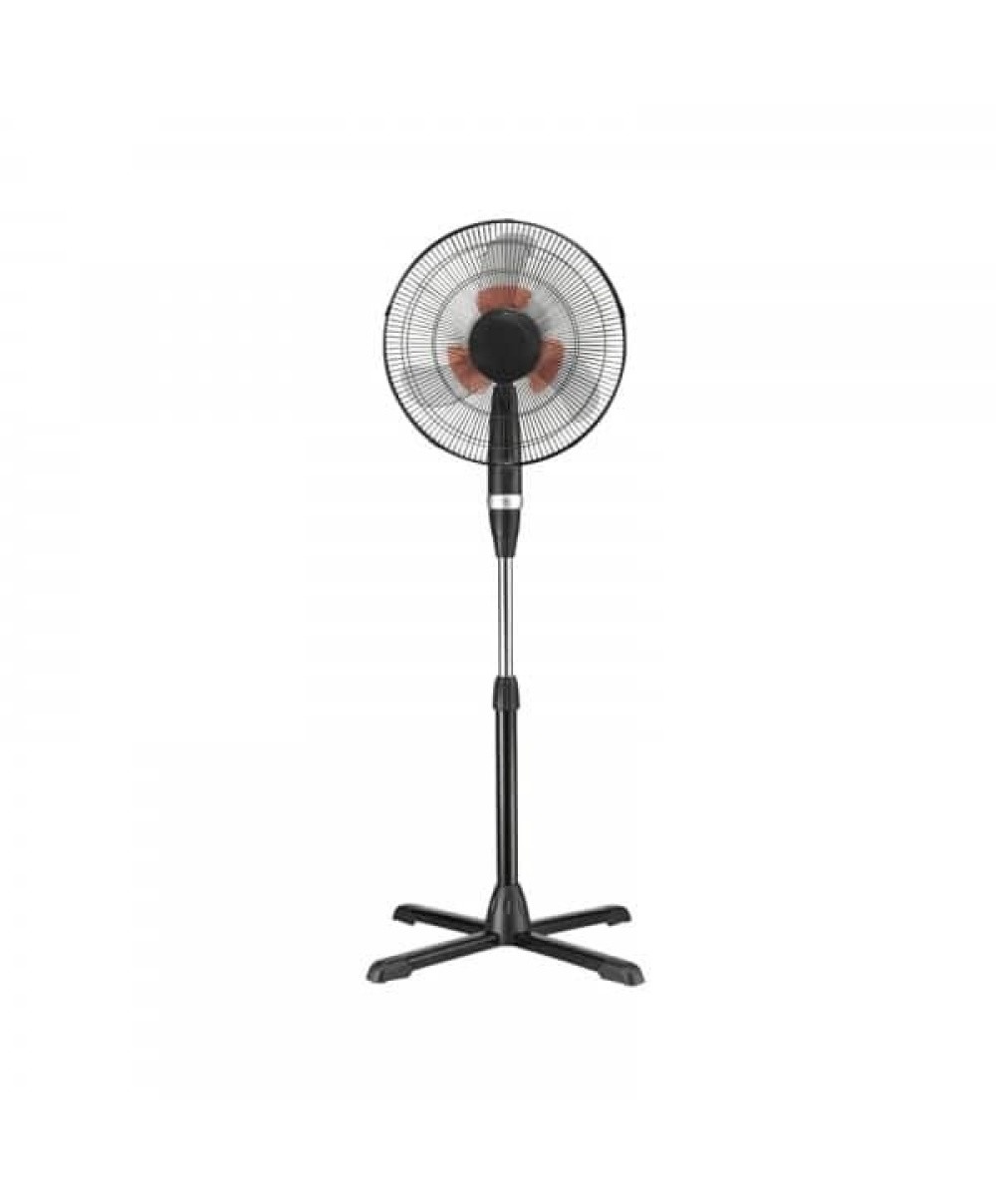 Ventilator cu picior, diametru 40cm, putere 60 W, palete duble, unghi inclinare reglabil, 3 trepte de viteza / ZLN 2331