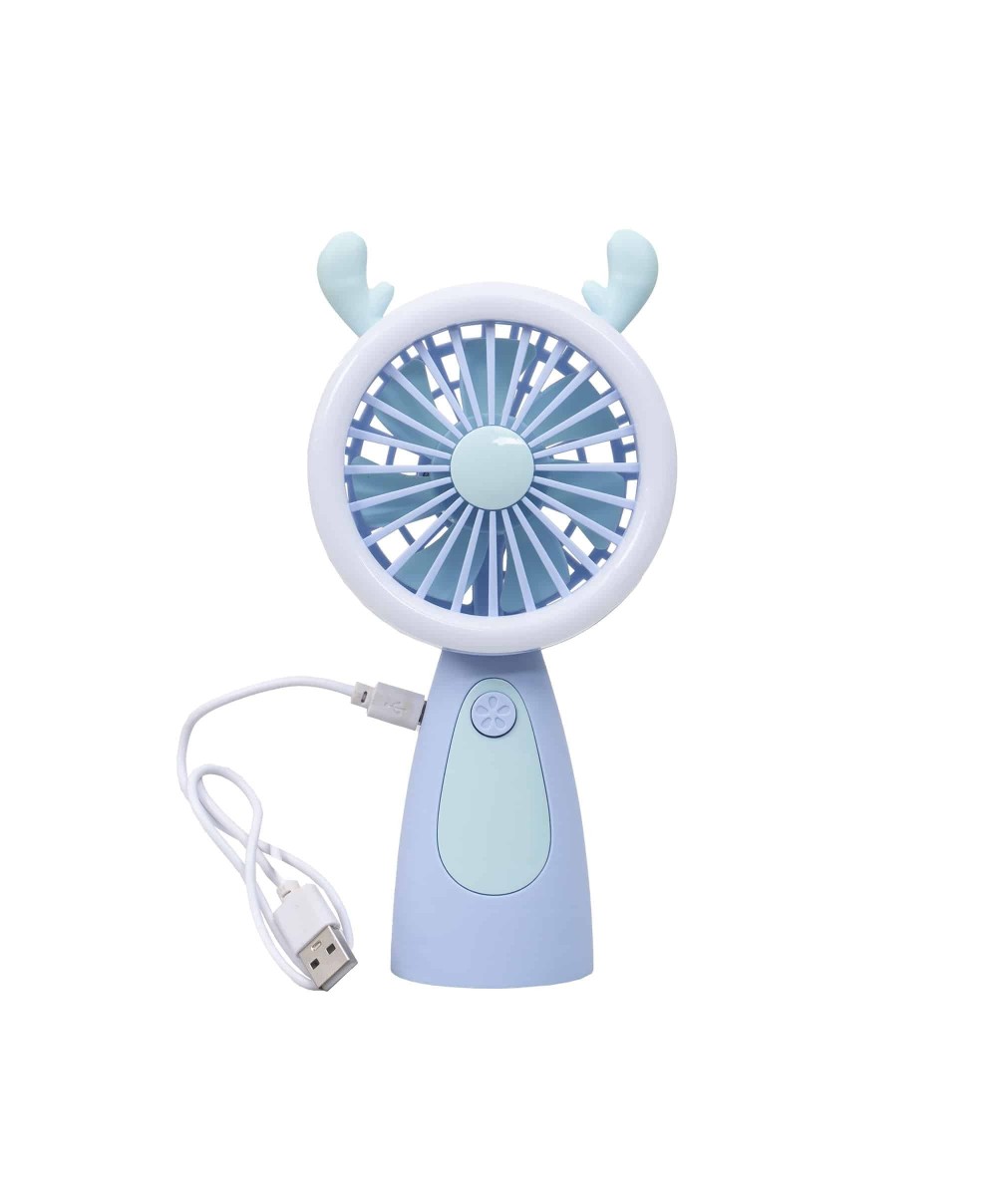 Ventilator de mana, alimentare USB, 3.7w, 3 viteze, mov / ZTS 8242