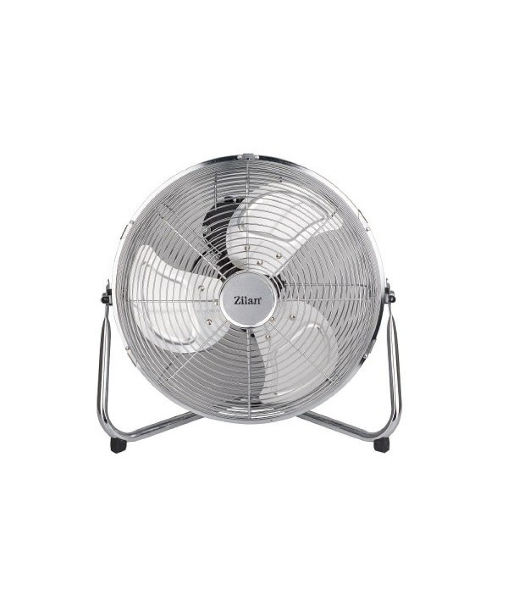 Ventilator rotund cu suport, 3 trepte de viteza, putere 50W, diametru 36cm, inox ZILAN / ZLN 2348