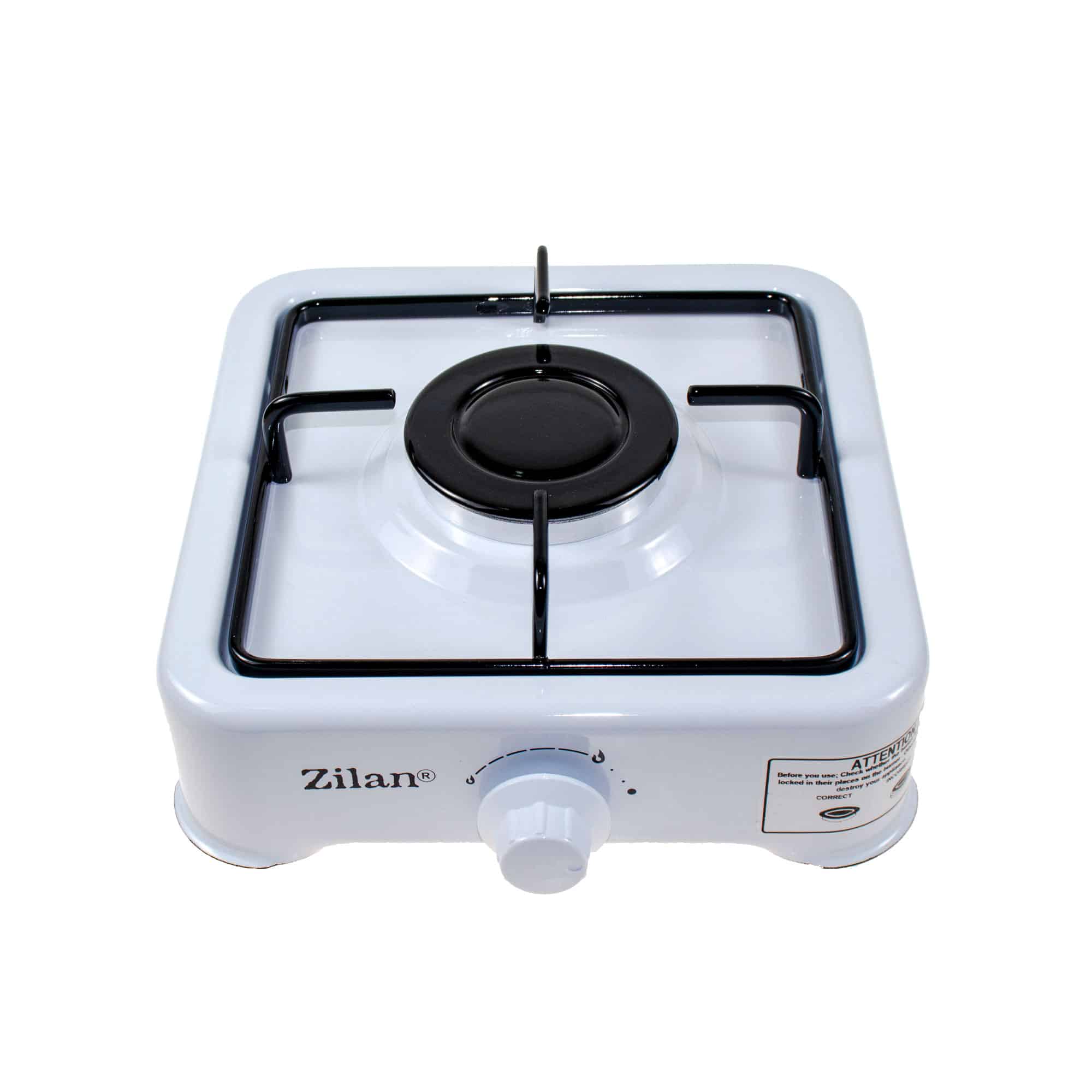 Aragaz 1 ochi, alimentare la butelie, culoare: alb / ZLN 0018-1