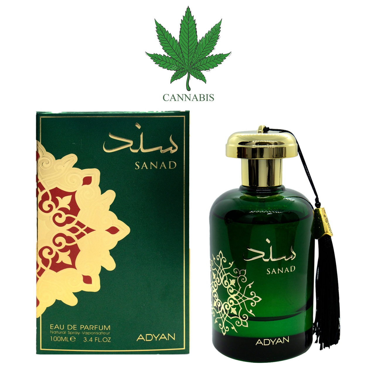 Apă de parfum Adyan, Sanad, unisex, 100ml 2