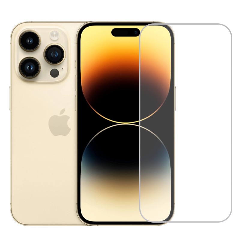 Folie de Protectie pentru Apple iPhone 14 Pro, , Sticla Securizata 3D, High Definition pentru Ecran complet, Anti Zgirieturi, Anti bule