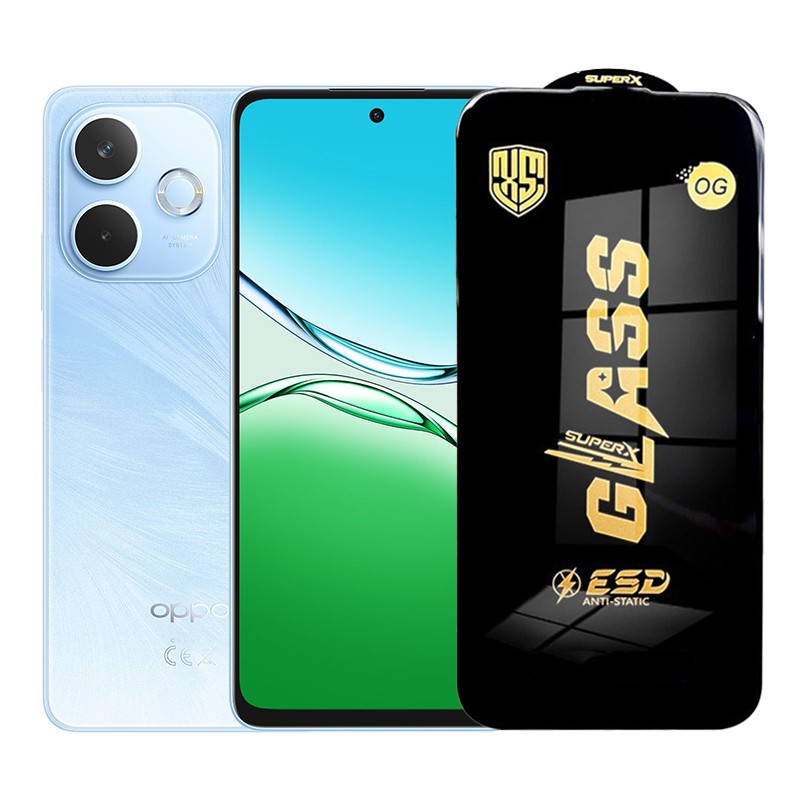 Folie de Protectie pentru Oppo A5 Pro, , Sticla Securizata ESD, Margini Negre, Rezistenta la Zgirieturi, Antistatica, 0.35 mm, Transparenta