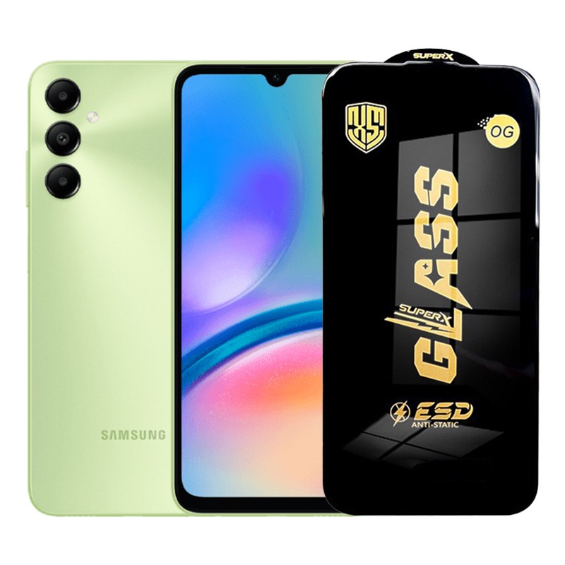 Folie de Protectie pentru Samsung Galaxy A05s, , Sticla Securizata ESD, Margini Negre, Rezistenta la Zgirieturi, Antistatica, 0.35 mm, Transparenta