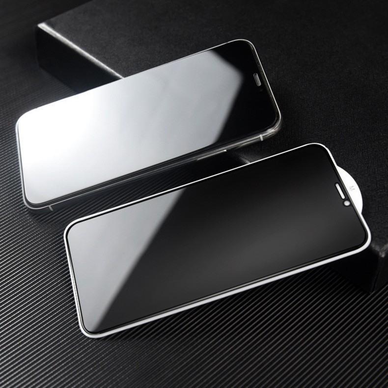 Folie de Sticla Securizata pentru Apple iPhone 15, , Privacy 30°, Vizibilitate HD, Protectie Completa 9D, Anti-Amprenta, Protectie Confidentialitate, Negru 4