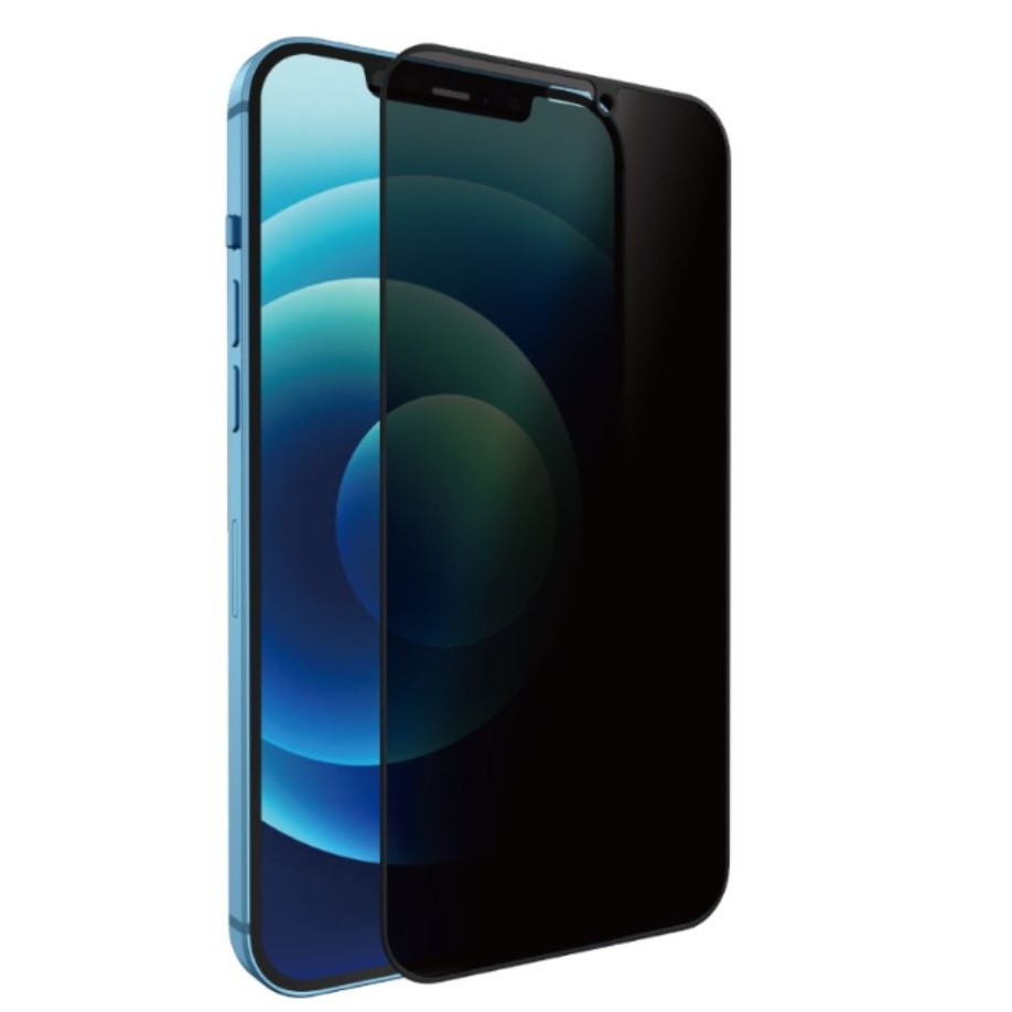 Folie protectie pentru iPhone 14 Plus, Sticla securizata, temperata, duritate 9H, Privacy 360, Transparenta, Protectie Completa 2