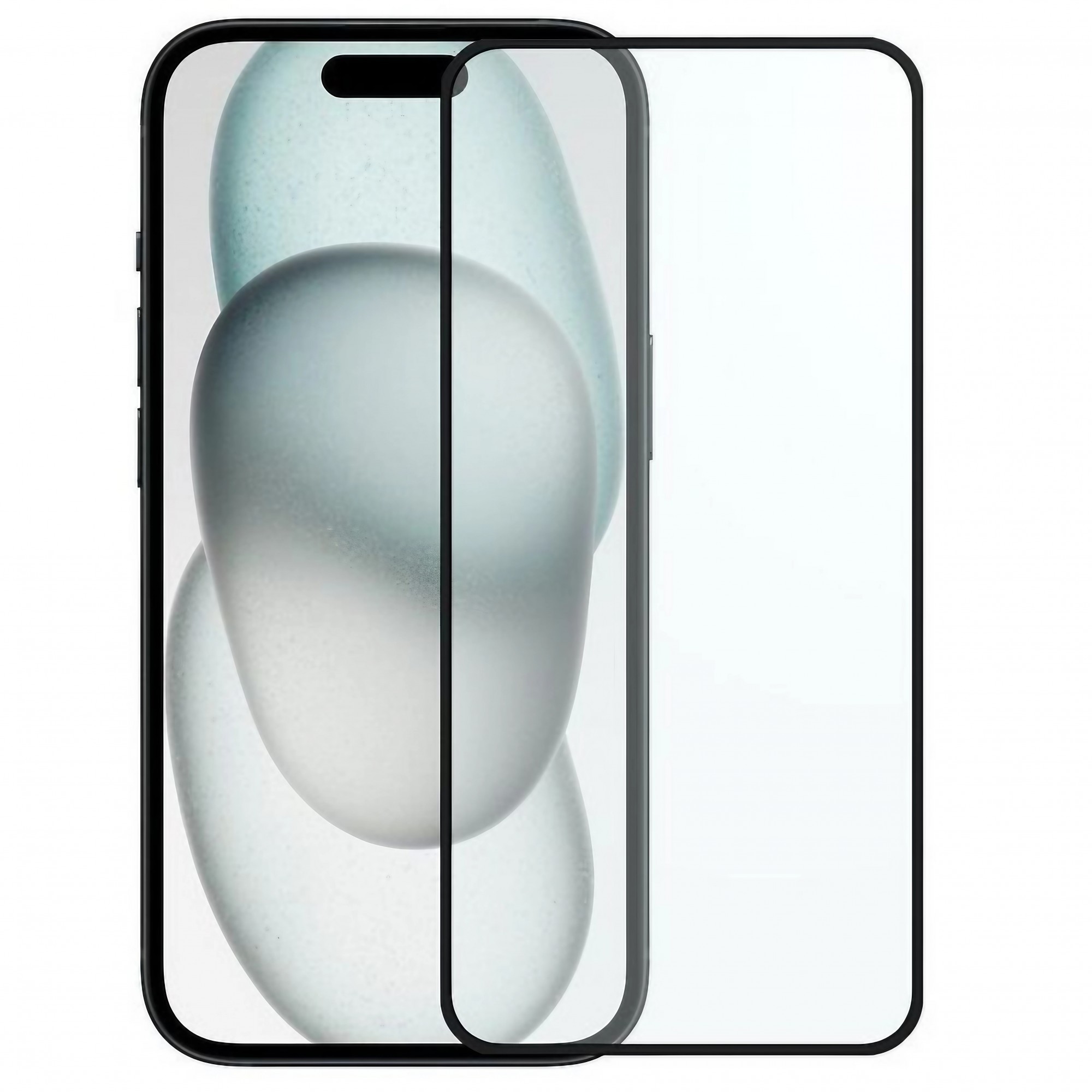 Folie Sticla Securizata, , compatibila cu Apple iPhone 16 Pro Max, Full Glue, Margini Negre, Transparent