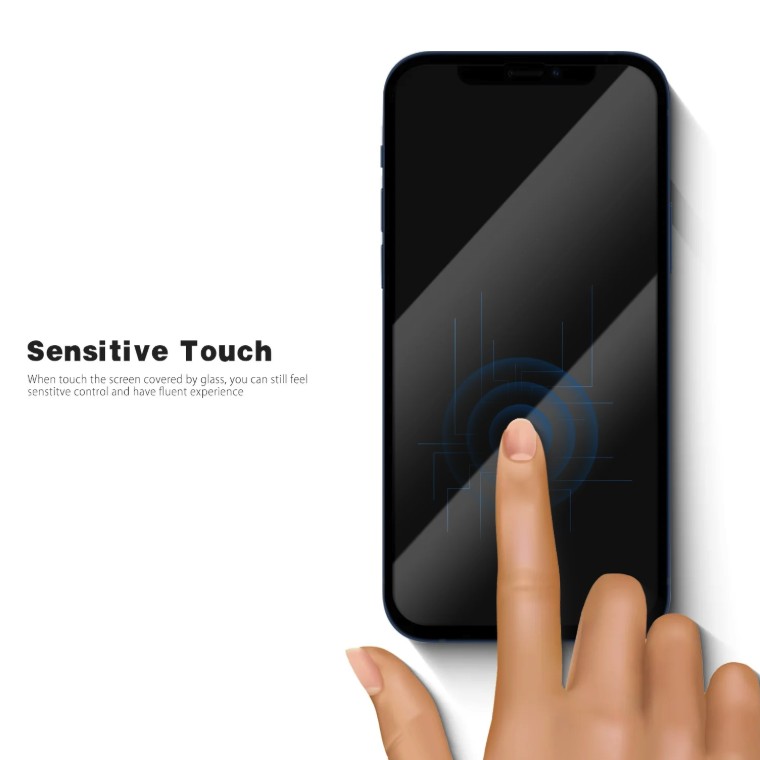 Folie Sticla Securizata, , compatibila cu Apple iPhone 16 Pro, Sticla, Super HD Glass, Anti-static, Margini Negre, 99H OG, Transparent 3