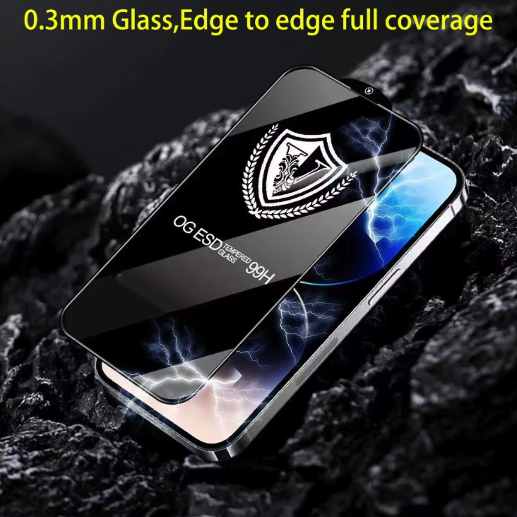 Folie Sticla Securizata, , compatibila cu Apple iPhone 16 Pro, Sticla, Super HD Glass, Anti-static, Margini Negre, 99H OG, Transparent 5