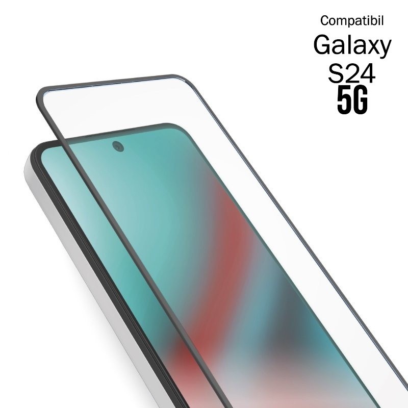 Folie Sticla Securizata, , Compatibila cu Samsung S24 5G, Full Cover 111D, HD, Margini Negre, Transparenta 2