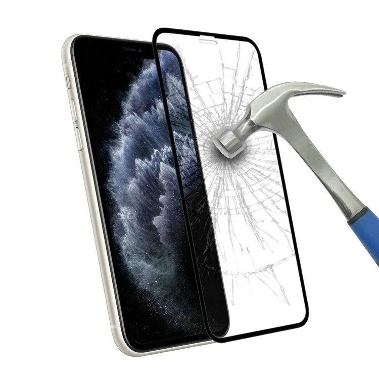 Folie Sticla securizata compatibila cu Xiaomi Redmi Note 10 5G Full Glue Negru 2