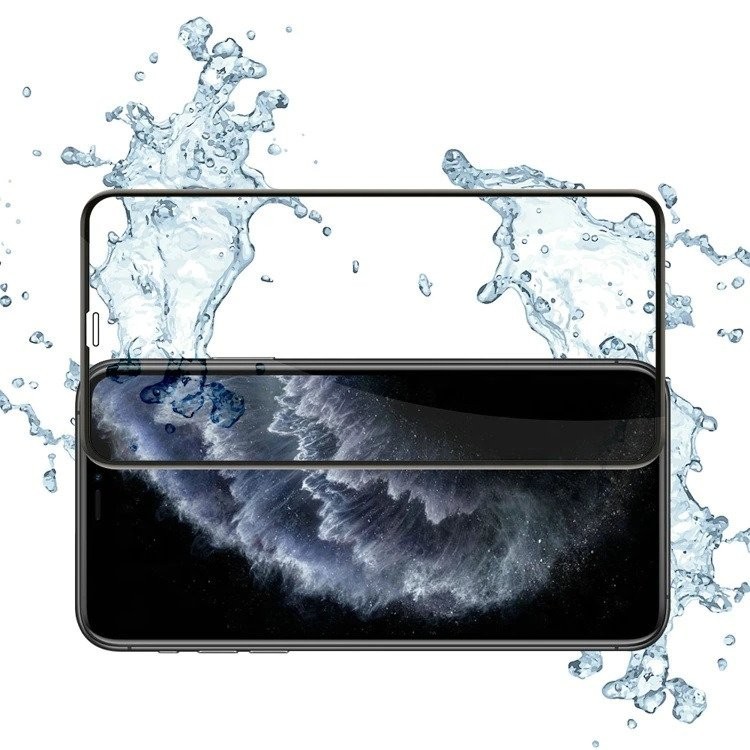 Folie Sticla securizata compatibila cu Xiaomi Redmi Note 10 5G Full Glue Negru 3