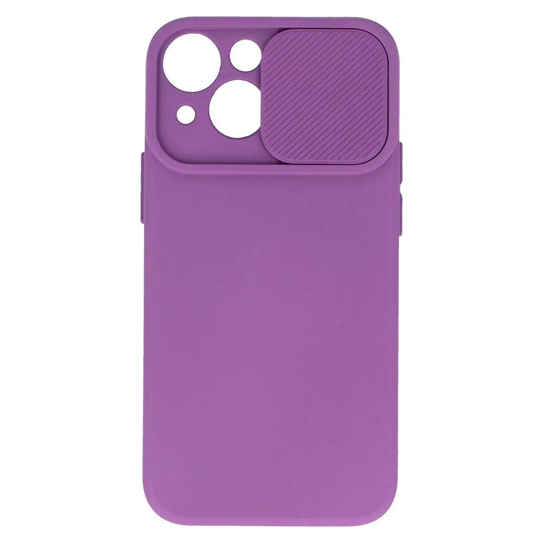Husa Apple iPhone 12 Pro, Camera Protect, silicon moale, flexibil, mov