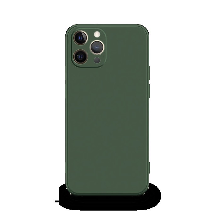 Husa protectie, , compatibila cu Huawei P40 lite Liquid Silicone Verde 4