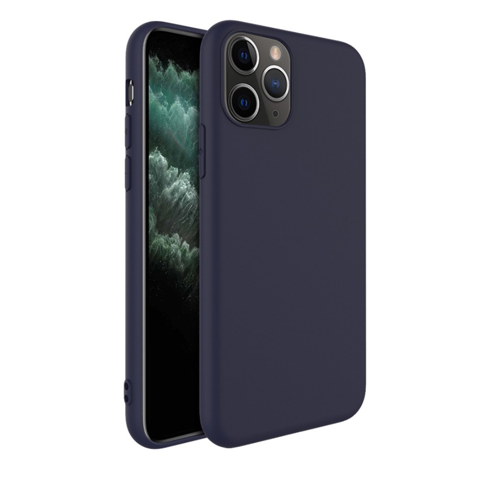 Husa protectie compatibila cu Samsung S20 FE Matte Tpu Albastru Inchis Mat