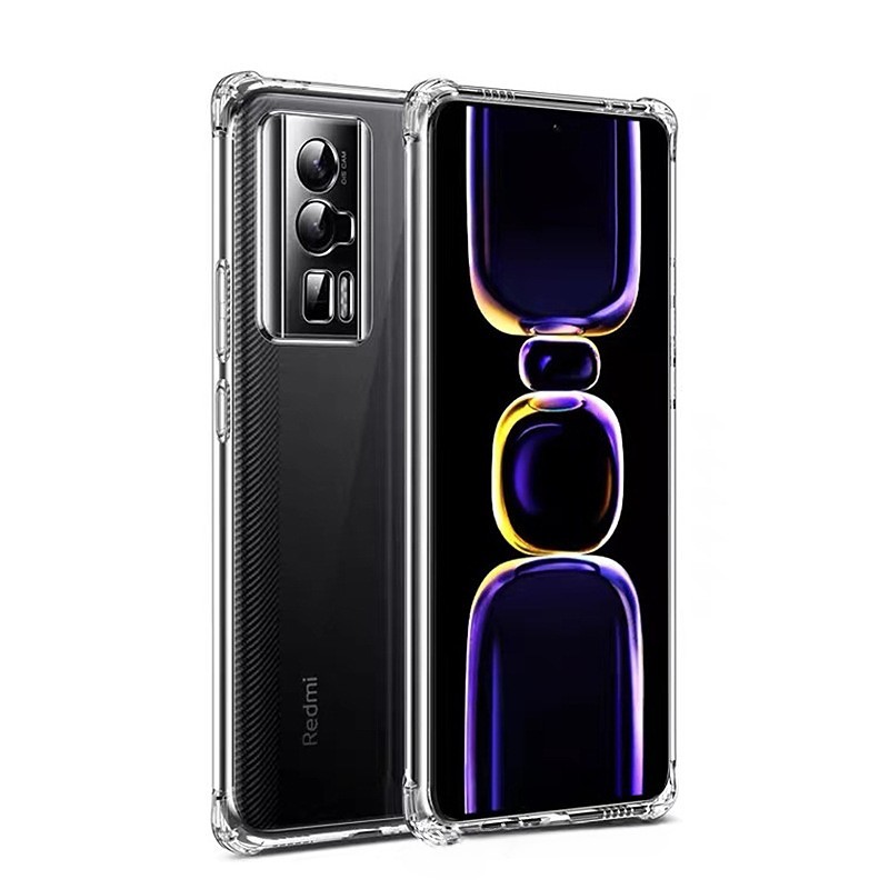 Husa protectie pentru Xiaomi 12X 5G, , TPU, Antisoc, Protectie colturi, Rezistenta la impact, 1.5 mm, Transparenta 3