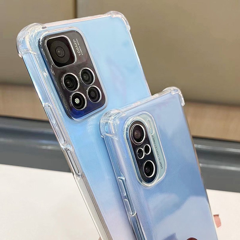 Husa protectie pentru Xiaomi 12X 5G, , TPU, Antisoc, Protectie colturi, Rezistenta la impact, 1.5 mm, Transparenta 5