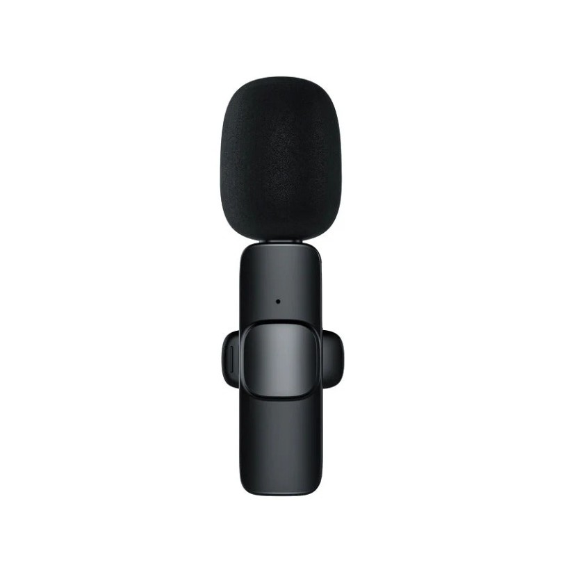 Microfon Lavaliera Wireless, , 1 Microfon si 1 Receptor 3.5 mm, Autonomie 1-3h, Bluetooth 5.0, >70dB, Baterie 50 mAh, Negru 4