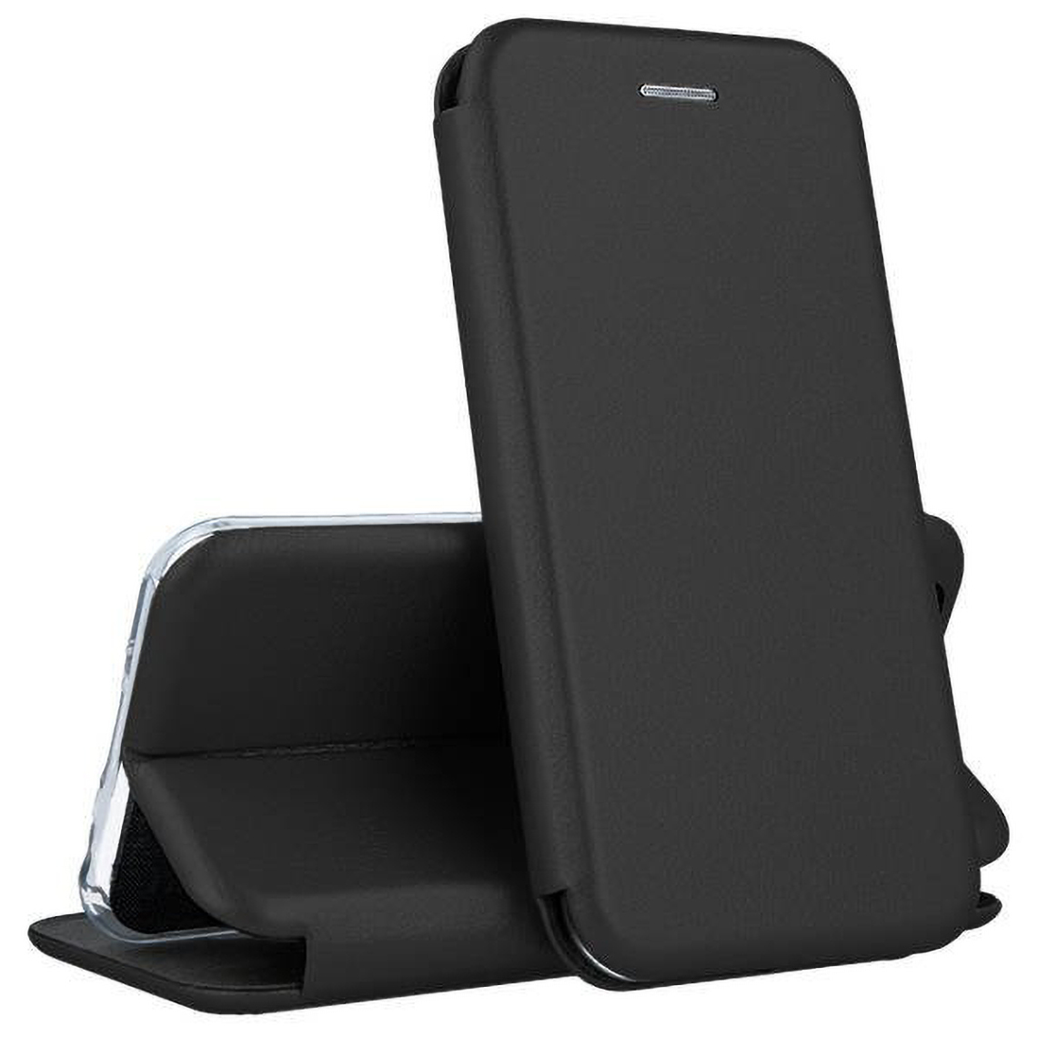 Husa protectie Honor 400 Lite, Prestige Book, inchidere magnetica, neagra