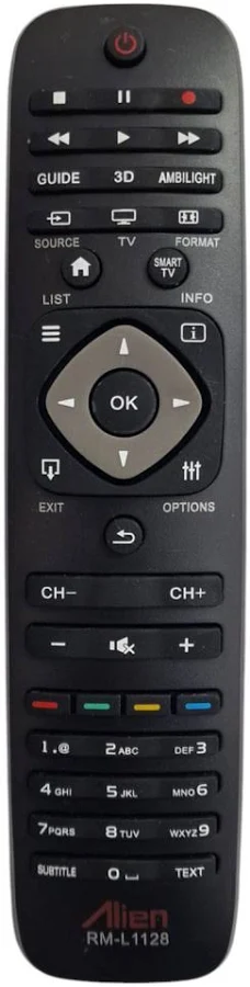 Telecomanda pentru Smart TV LCD/LED Philips, Alien RM-L1128
