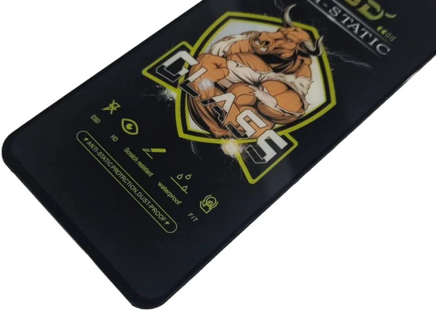 Folie de sticla Samsung Galaxy A15 4G/5G, Full Glue Bull Antistatic, ESD, margini negre 3