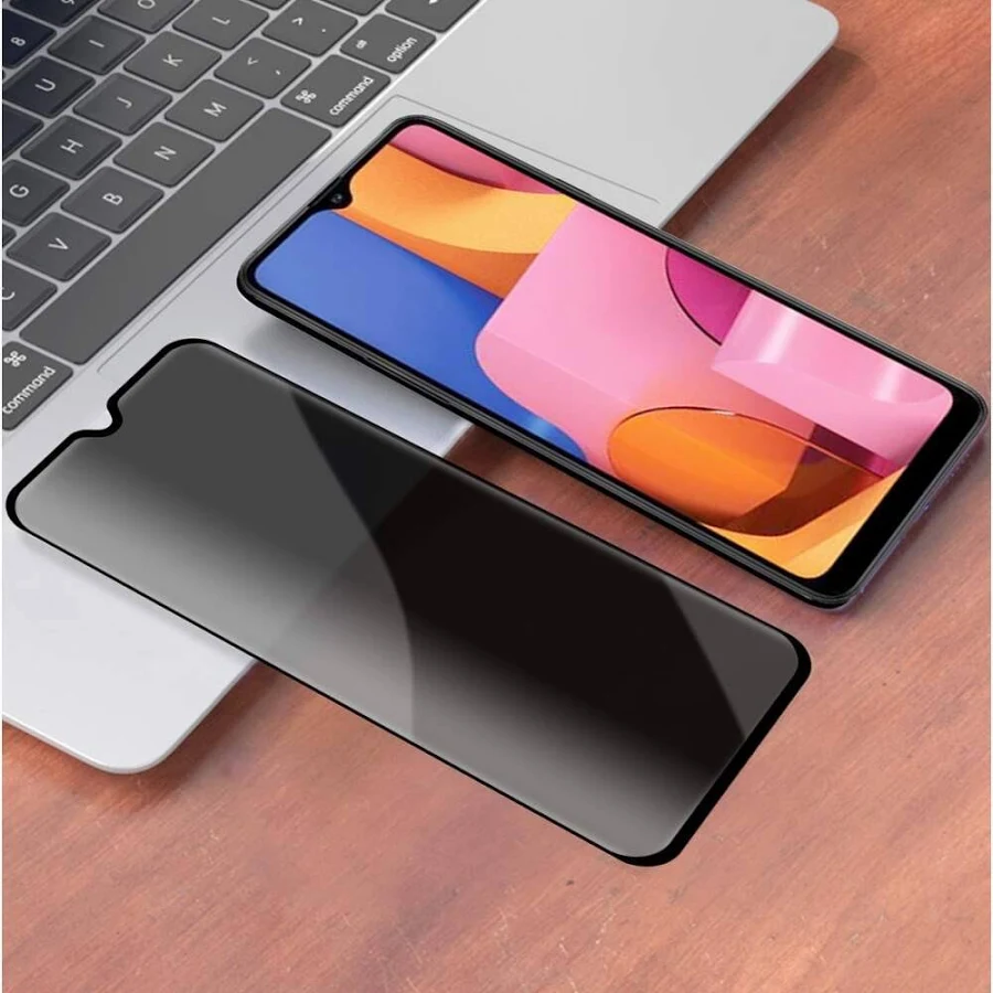 Folie de sticla Samsung Galaxy A56, Full Glue Privacy, margini negre 2