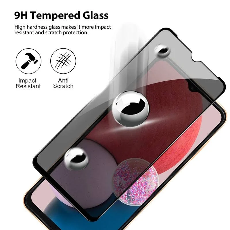 Folie de sticla Samsung Galaxy A17, Full Glue Privacy, margini negre 2