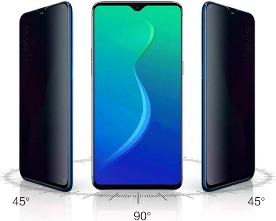 Folie de sticla Samsung Galaxy A56, Full Glue Privacy, margini negre 3