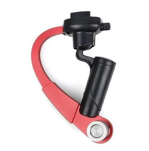 Gimbal / suport stabilizator universal manual pentru camere GoPro/Xiaomi/Elecam/SJCAM), rosu