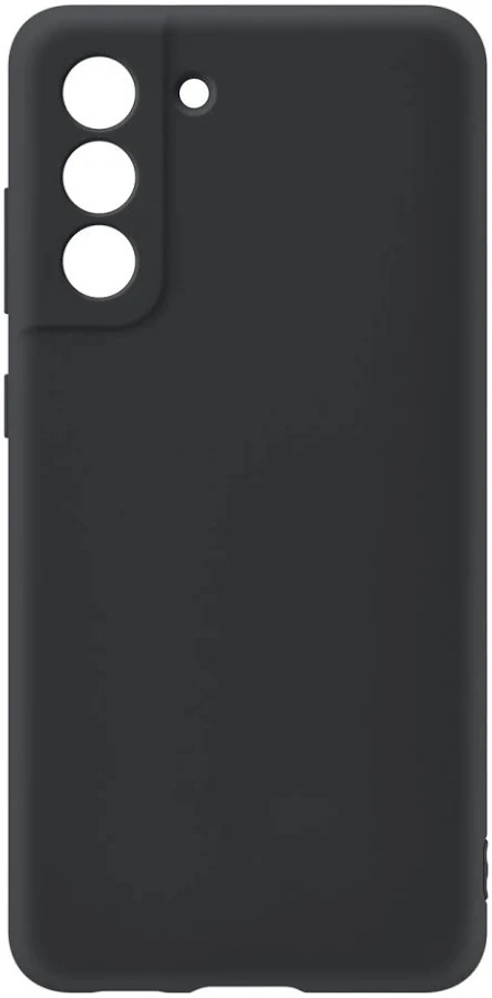 Husa Samsung Galaxy S25 FE, Luxury Silicone, catifea in interior, protectie camere, negru