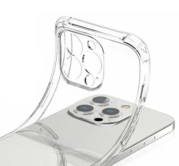 Husa Apple iPhone 11, TPU transparent, intarituri in colturi, grosime 1,5 mm 2