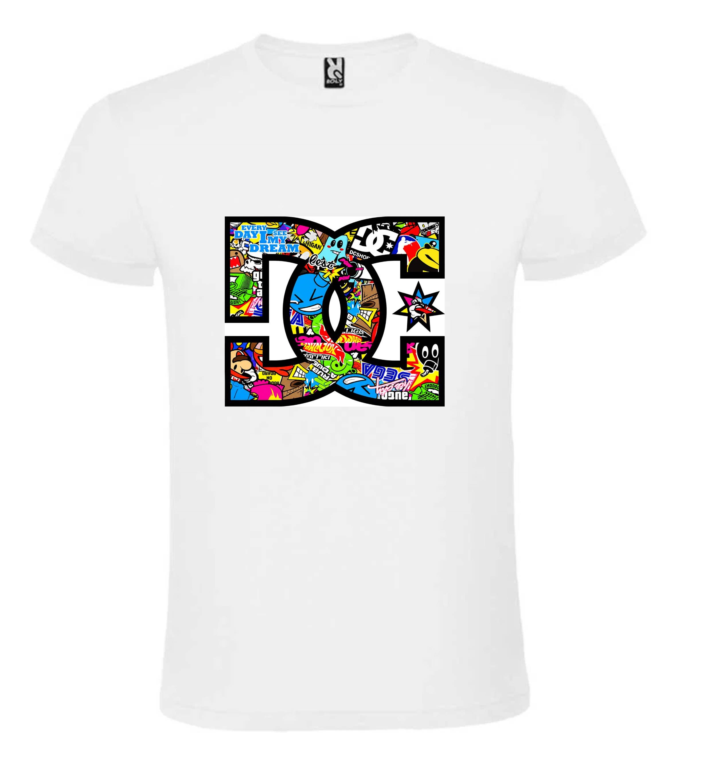 Tricou bumbac, diverse culori si marimi, design DG Colorful