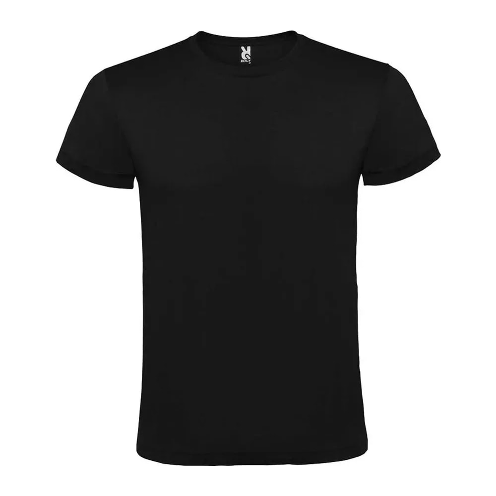 Tricou bumbac Roly ATOMIC 150, negru, diverse marimi