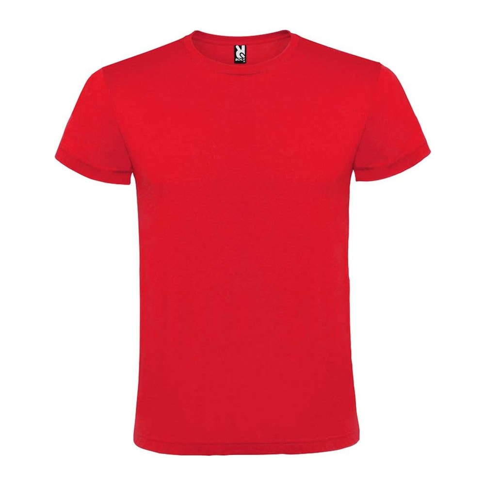 Tricou bumbac Roly ATOMIC 150, rosu, diverse marimi