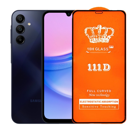 Folie Sticla Securizata, , Compatibila cu Samsung S24 5G, Full Cover 111D, HD, Margini Negre, Transparenta