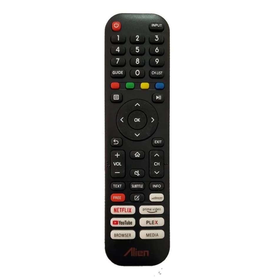 Telecomanda pentru Smart TV LCD/LED NEI, Vortex, Vidaa, Hisense,  Alien 32NE4900