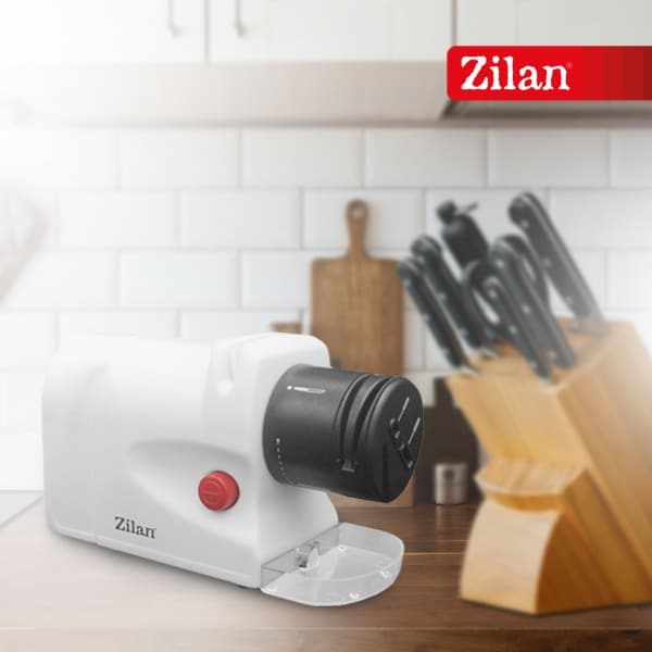 Ascutitor de cutite electric, cu doua nivele, ascutire si slefuire, putere 15W / ZLN 2175 4