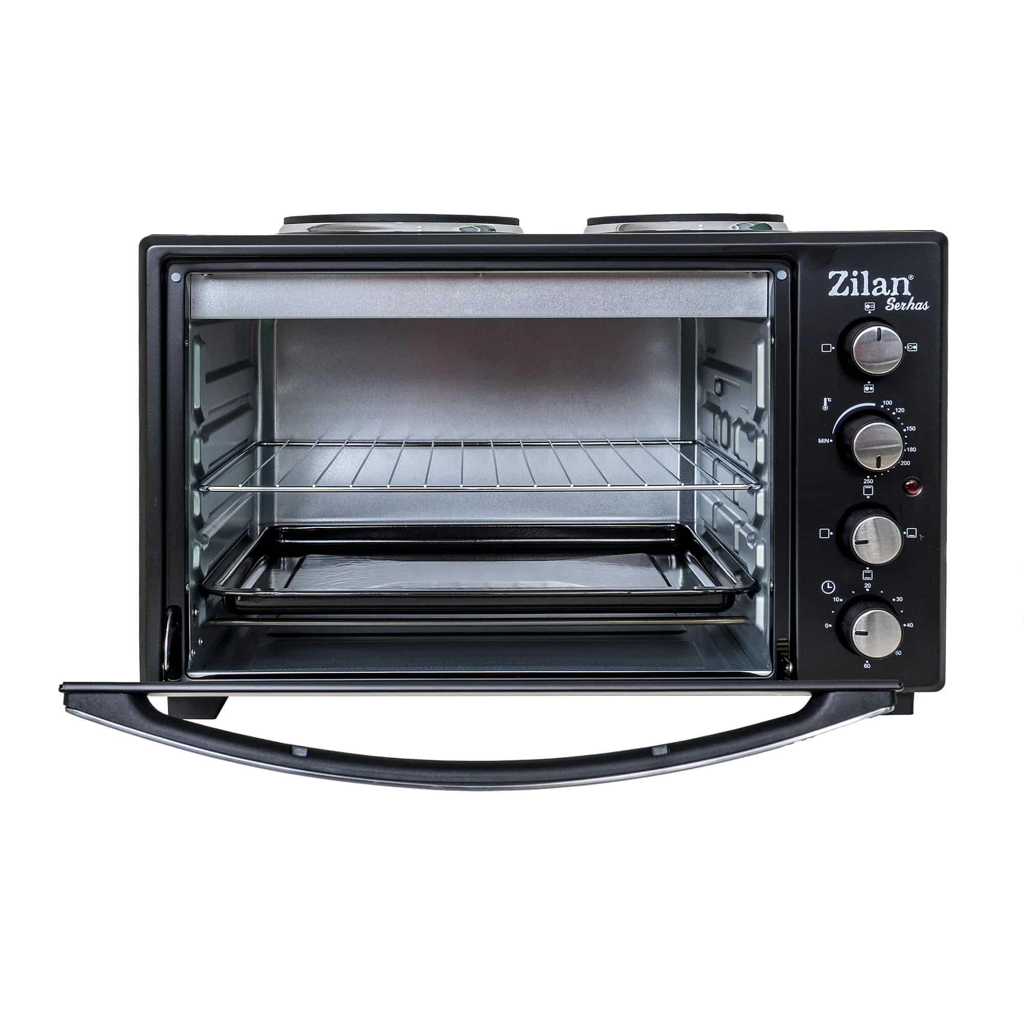 Cuptor electric cu plita Serhas, capacitate 45 l, putere 1600 W, timer / ZLN 2935 3