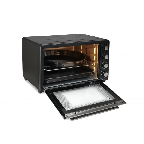 Cuptor electric cu ventilator, putere 2500W, capacitate 80L, 250°C, termostat reglabil, timer, geam dublu ZILAN / ZLN3480 4